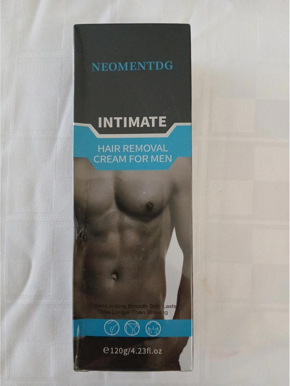 NEOMENTDG Hair Removal Cream For Men Intimate 4.2 Fl Oz SEALED NEW IN BOX